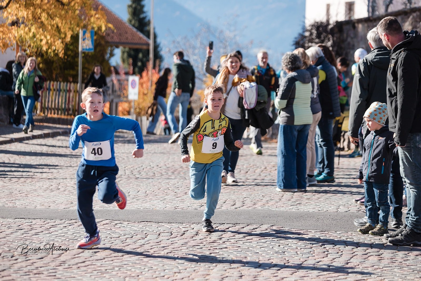 Kinderlauf beim Nordic Uphill in Vöran